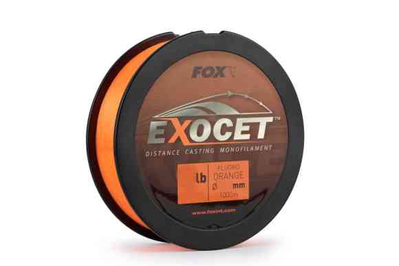 Леска FOX Exocet Fluoro Orange Mono 0.26mm 1000m