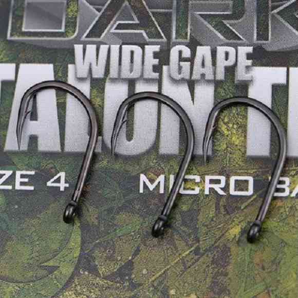 Gardner крючки с широким зевом Wide Gape Talon Tip Covert Dark Sizes 6