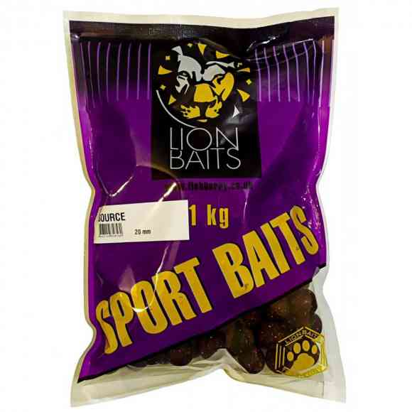 Бойлы тонущие LION BAITS серии SPORT BAITS Source 20мм 1кг