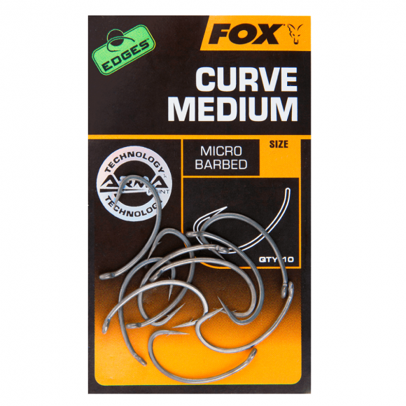 Крючки FOX EDGES Curve Medium size 4