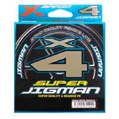 Шнур YGK X-Braid Super Jigman X4 200м Multicolor #0.8, 0.148мм, 14lb, 6.3кг